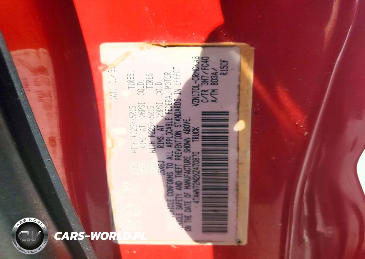 1999 Toyota Tacoma V6 VIN:4TAWN72N2XZ470870 - 12