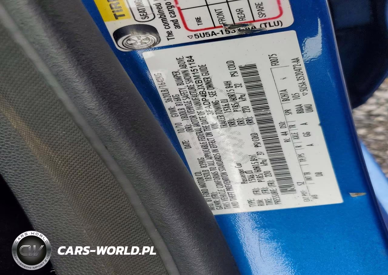2011 Ford Fiesta Se VIN:3FADP4BJXBM151184 - 13