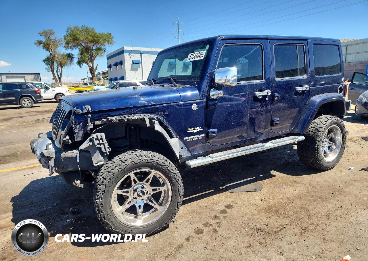 2013 Jeep Wrangler Unlimited Sahara VIN:1C4HJWEG6DL579721 - 1