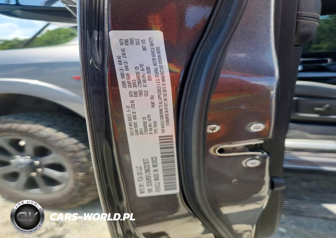 2022 Ram 2500 Laramie VIN:3C6UR5FL7NG337877 - 13