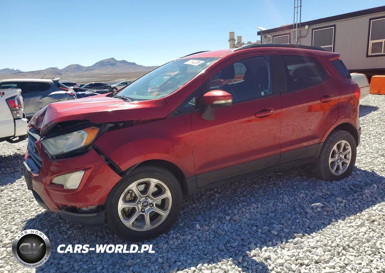 2018 Ford Ecosport Se VIN:MAJ3P1TE5JC202117 - 1