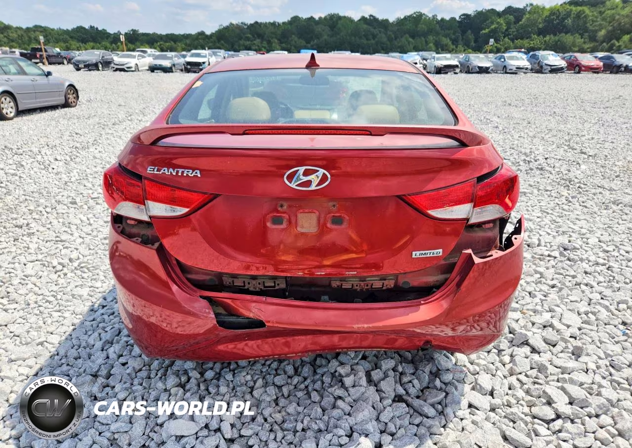 2013 Hyundai Elantra Limited VIN:KMHDH4AE2DU865817 - 6