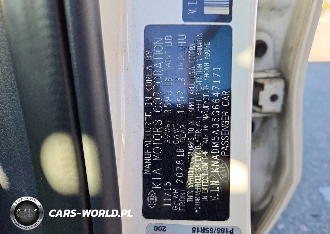 2016 Kia Rio Lx VIN:KNADM5A35G6647171 - 12