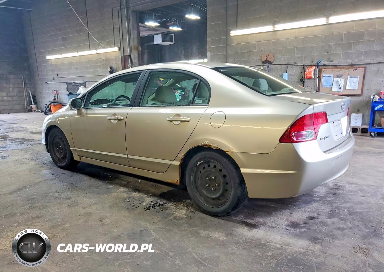 2008 Honda Civic Lx VIN:1HGFA165X8L116978 - 2