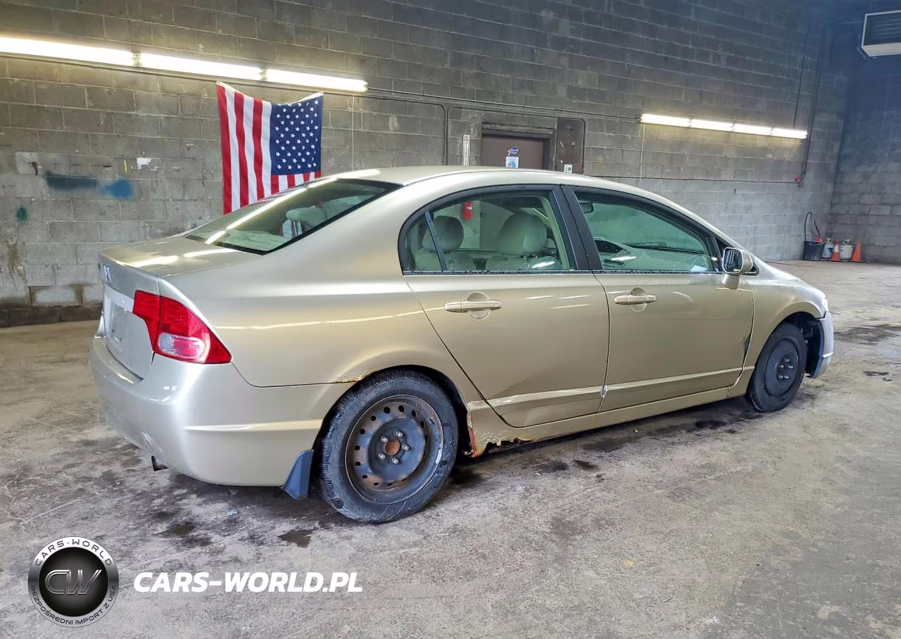 2008 Honda Civic Lx VIN:1HGFA165X8L116978 - 3