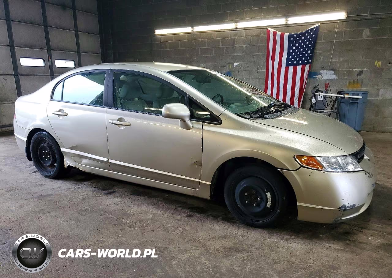 2008 Honda Civic Lx VIN:1HGFA165X8L116978 - 4