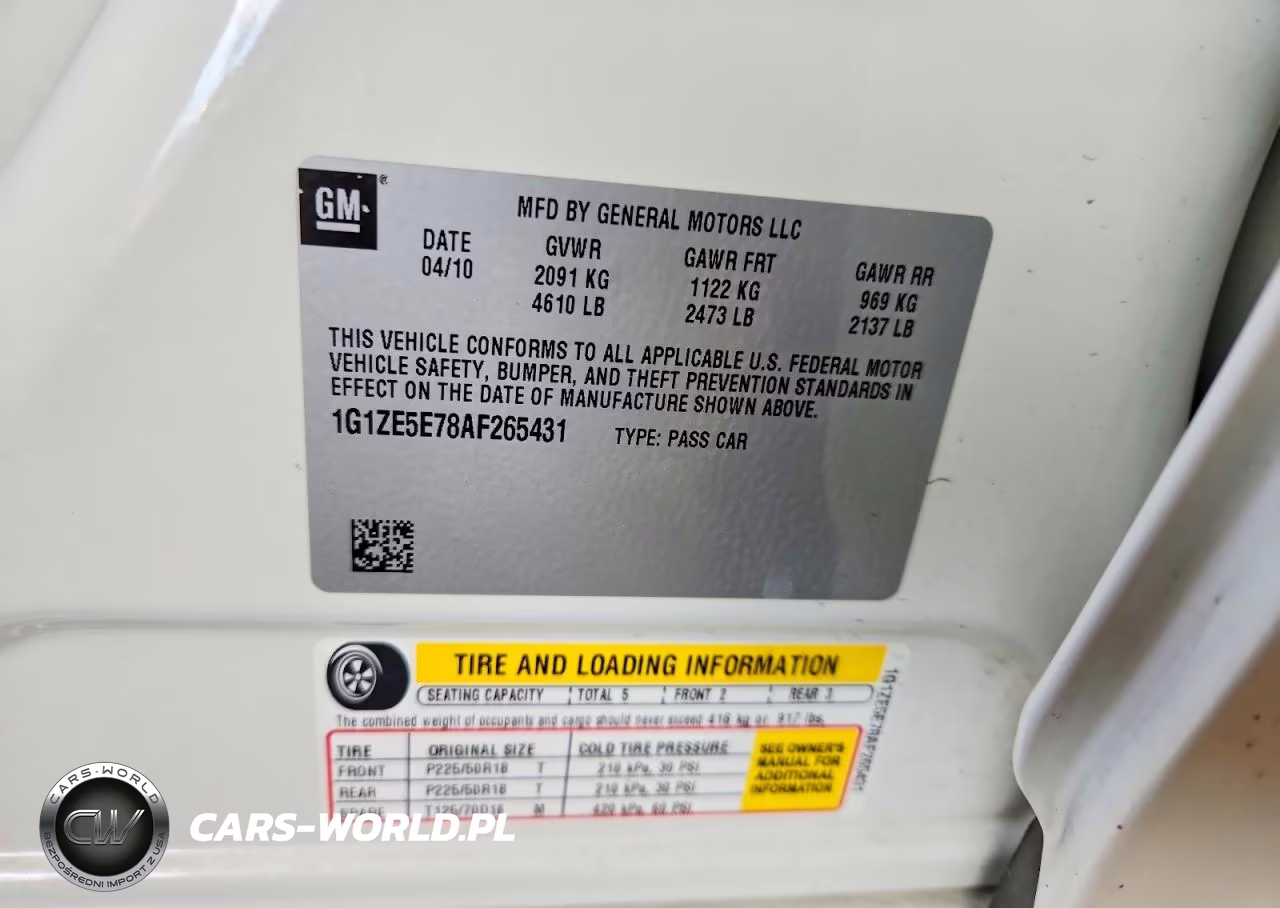 2010 Chevrolet Malibu Ltz VIN:1G1ZE5E78AF265431 - 12