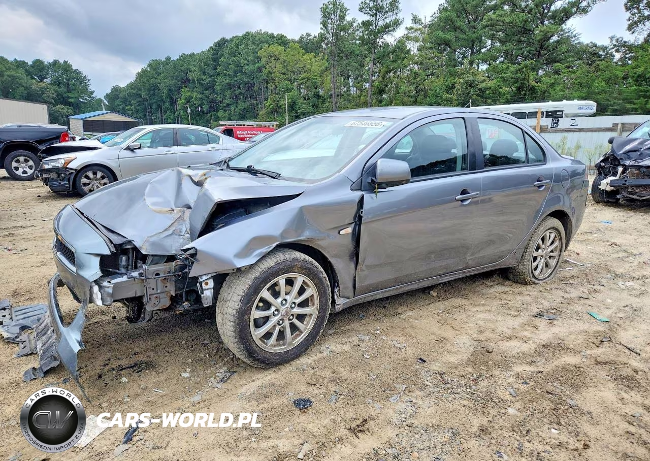 2014 Mitsubishi Lancer Es-Es Sport VIN:JA32U2FU7EU013152 - 1