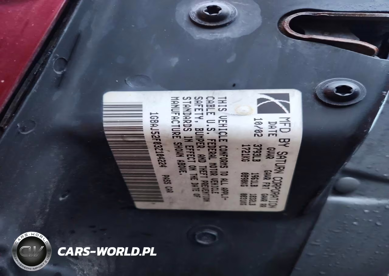 2003 Saturn Ion Level 2 VIN:1G8AJ52F03Z104224 - 12