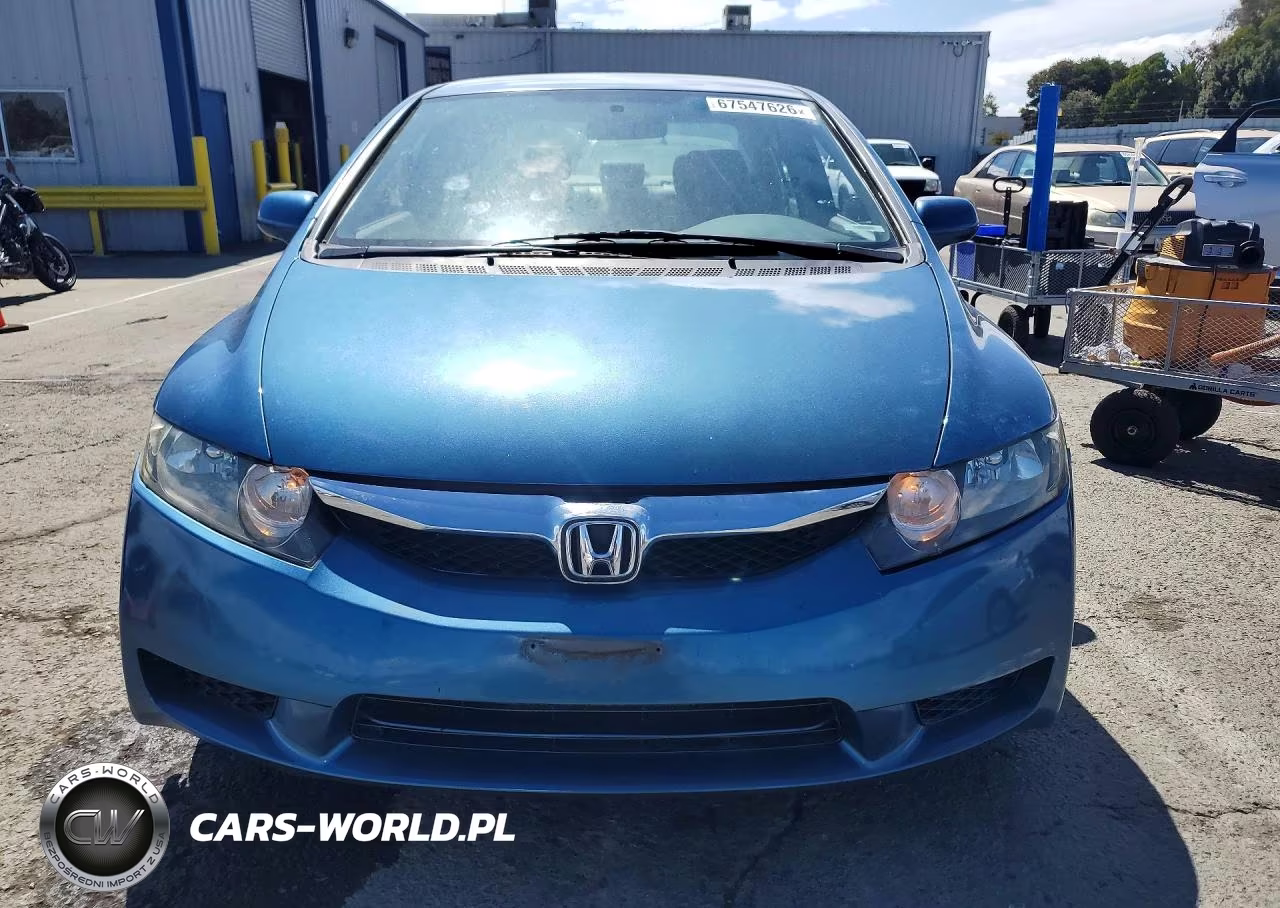 2010 Honda Civic Lx VIN:2HGFA1F55AH581333 - 5