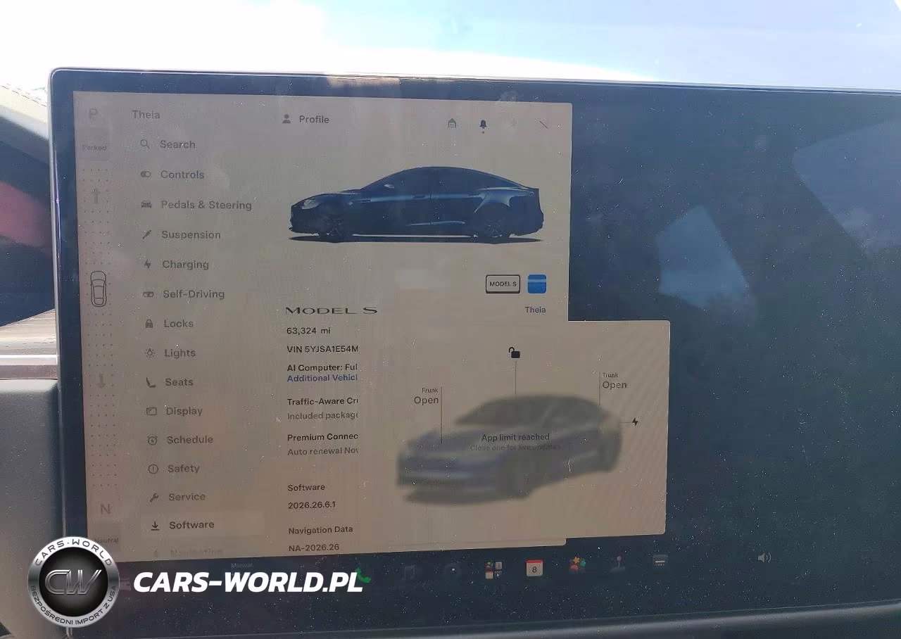 2021 Tesla Model S VIN:5YJSA1E54MF437068 - 9