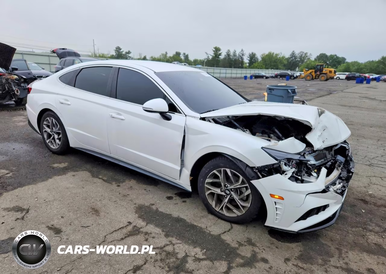 2021 Hyundai Sonata Sel VIN:KMHL64JA2MA166087 - 4