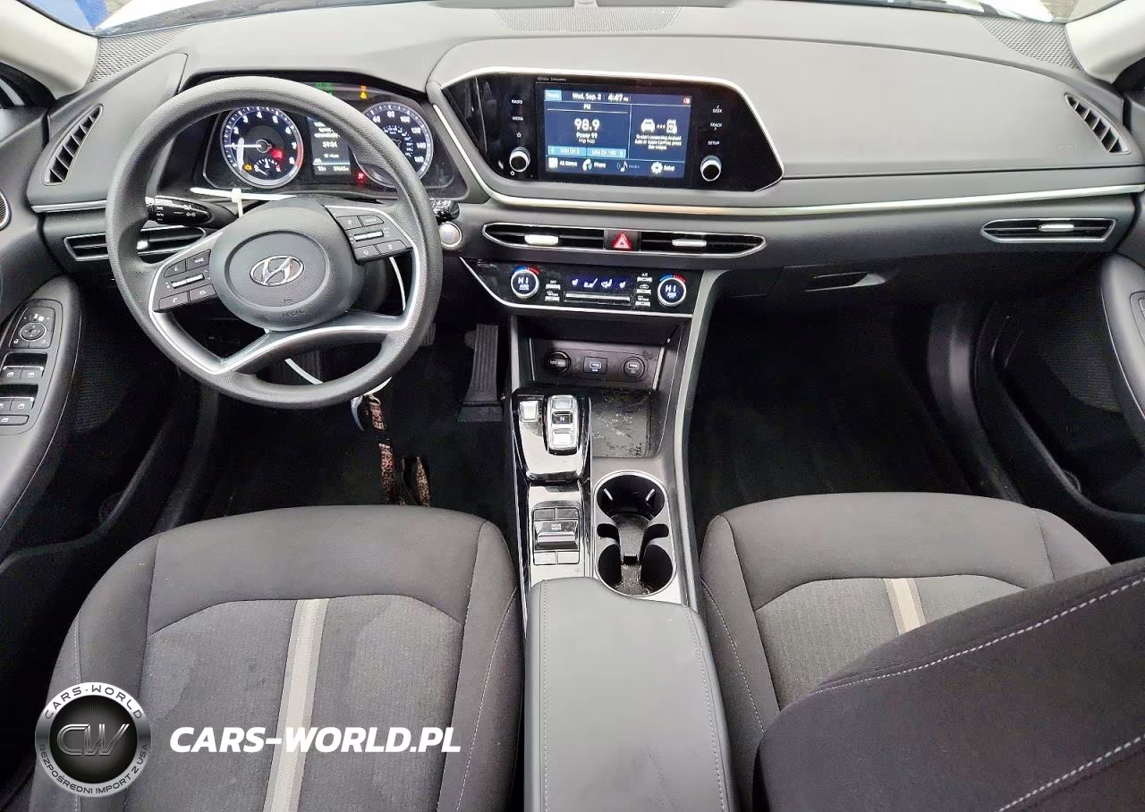 2021 Hyundai Sonata Sel VIN:KMHL64JA2MA166087 - 8