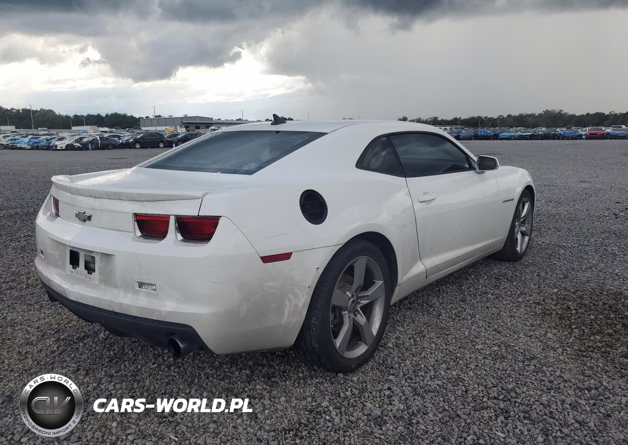2012 Chevrolet Camaro Ls VIN:2G1FA1E33C9187110 - 3