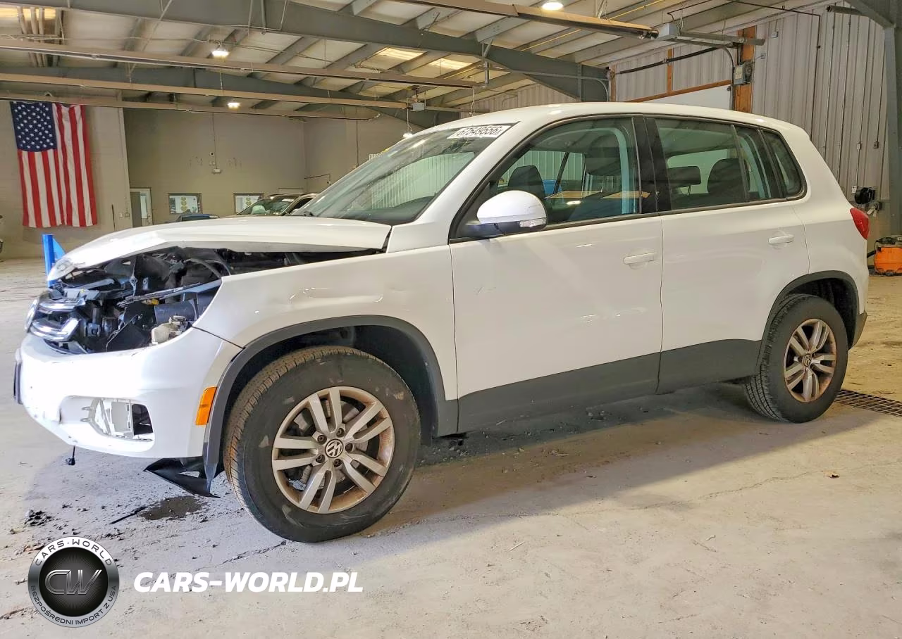 2013 Volkswagen Tiguan S VIN:WVGAV3AX4DW611019 - 1