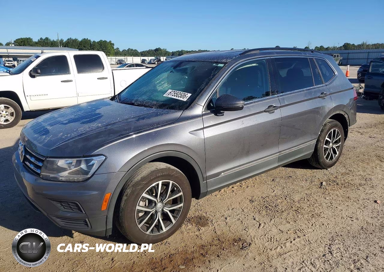 2021 Volkswagen Tiguan Se VIN:3VV3B7AX2MM123735 - 1