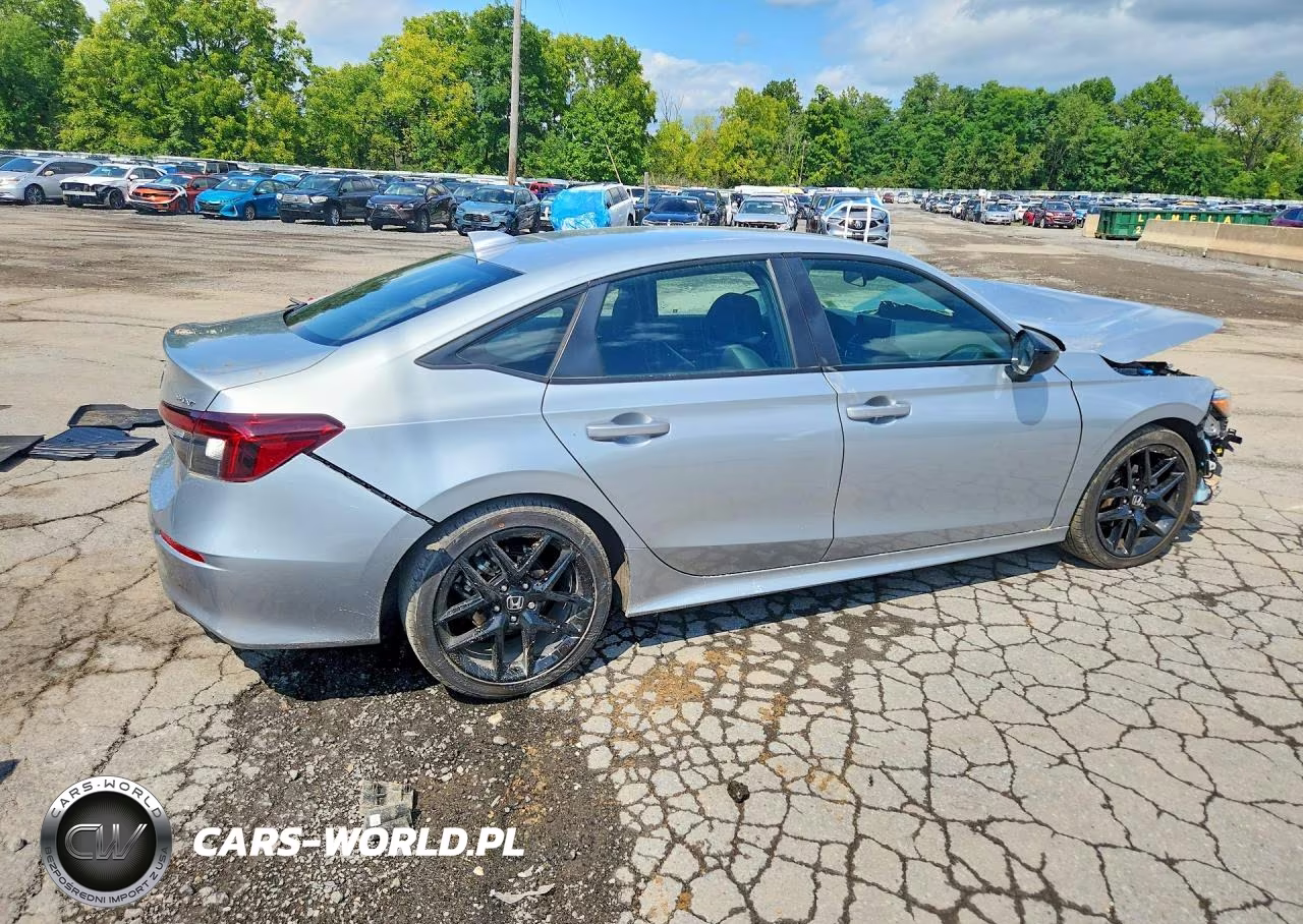 2025 Honda Civic Sport VIN:2HGFE2F58SH505181 - 3