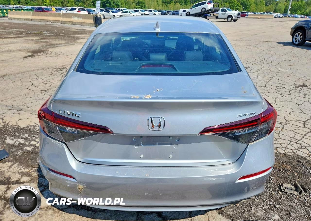 2025 Honda Civic Sport VIN:2HGFE2F58SH505181 - 6