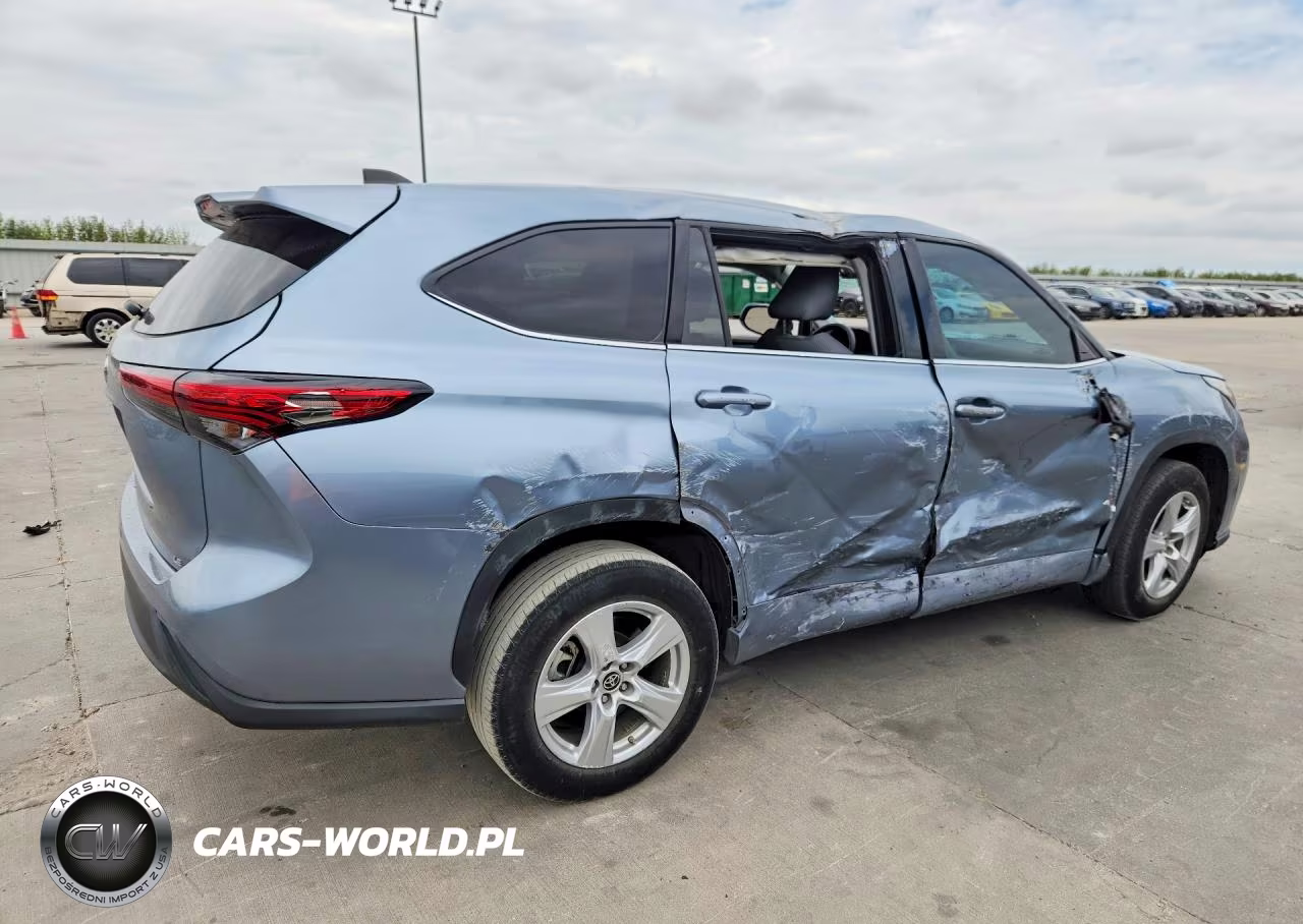 2022 Toyota Highlander Le VIN:5TDZZRAHXNS132127 - 3