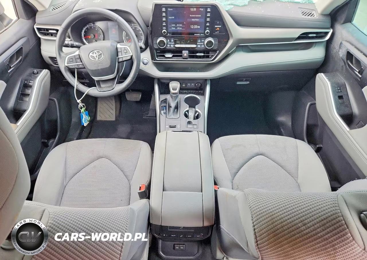 2022 Toyota Highlander Le VIN:5TDZZRAHXNS132127 - 8