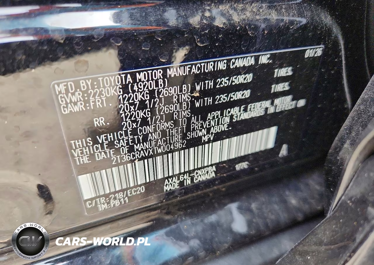 2026 Toyota Rav4 Xse VIN:2T36CRAVXTW004962 - 12