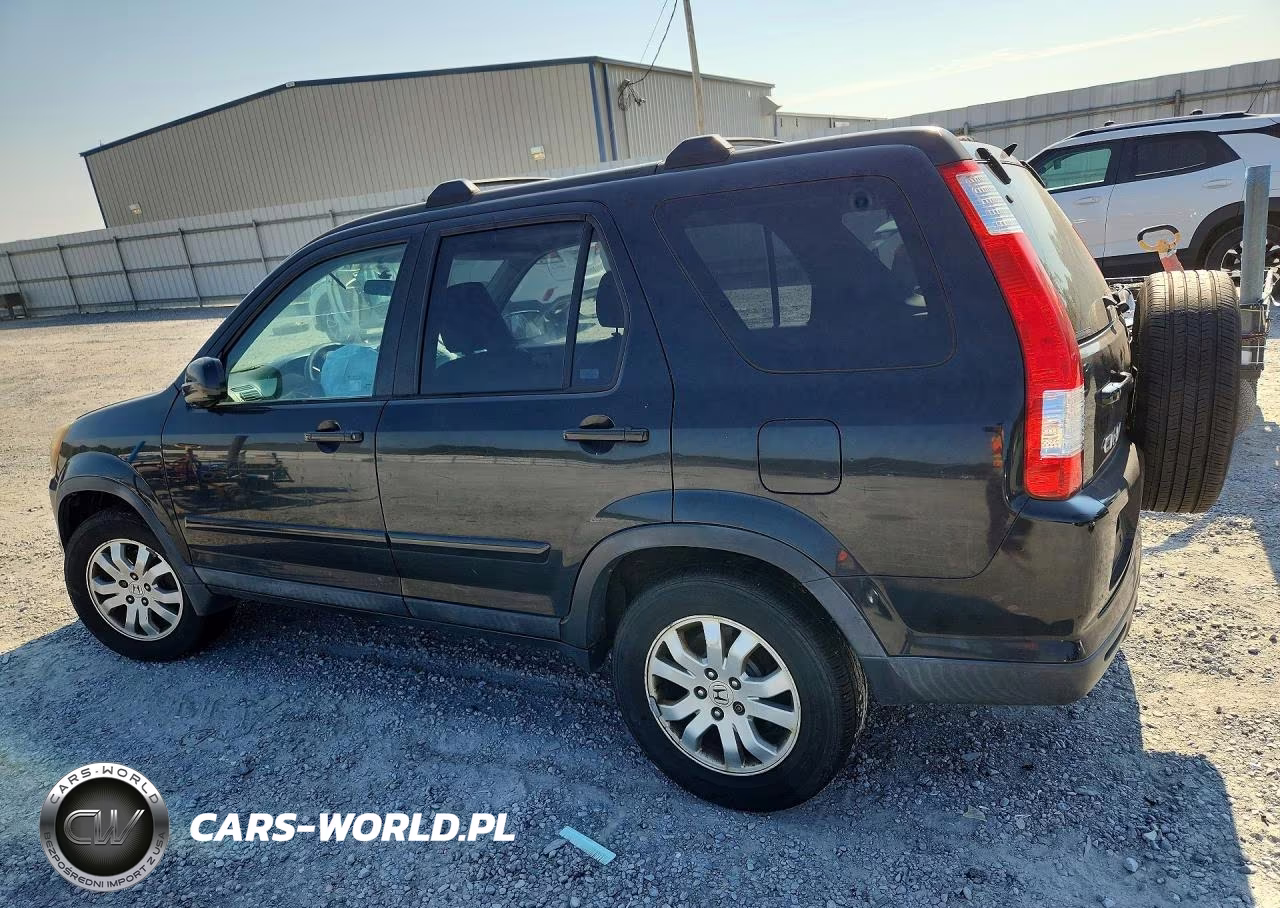 2005 Honda Cr-V Se VIN:SHSRD78935U300365 - 2