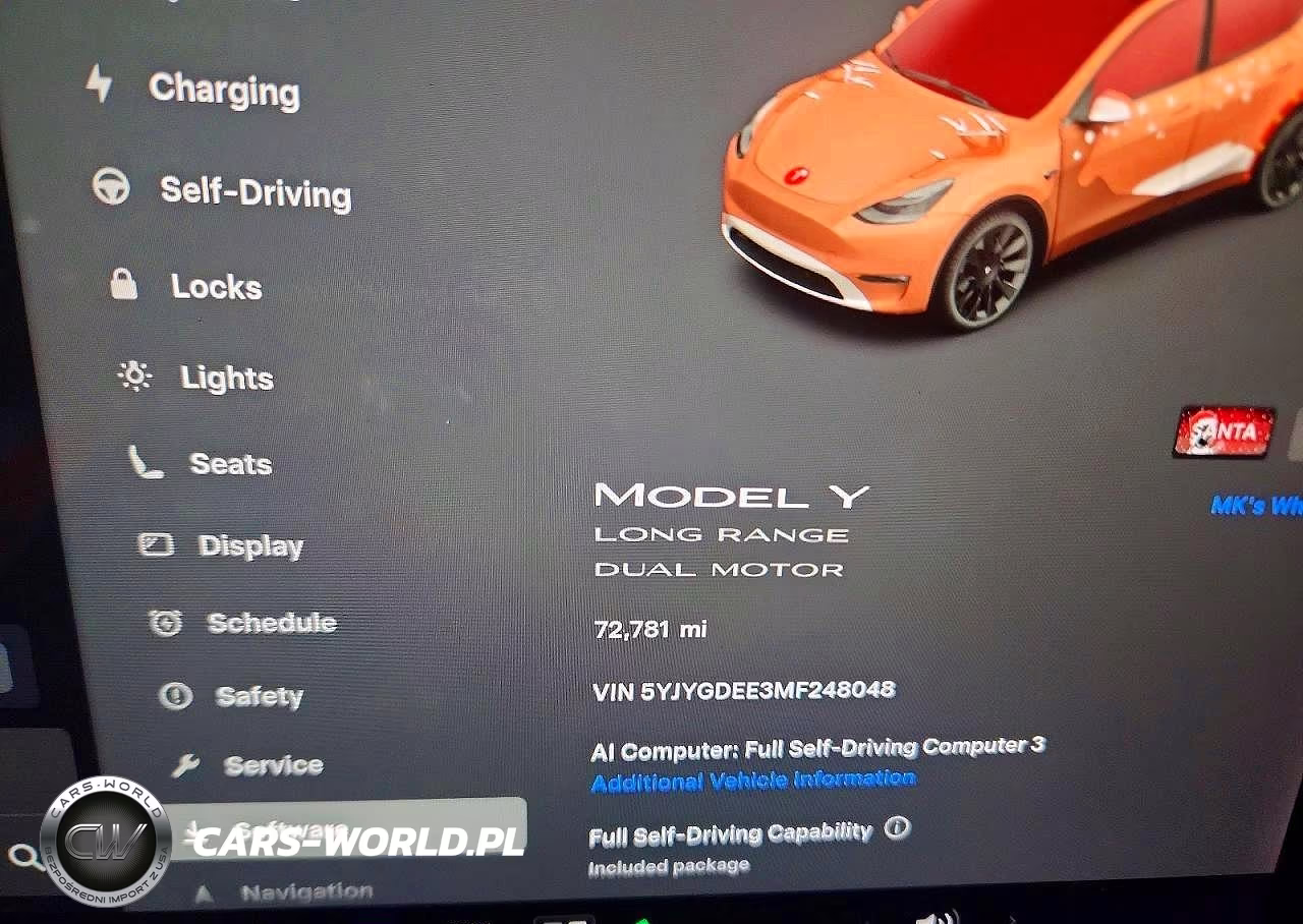 2021 Tesla Model Y VIN:5YJYGDEE3MF248048 - 9
