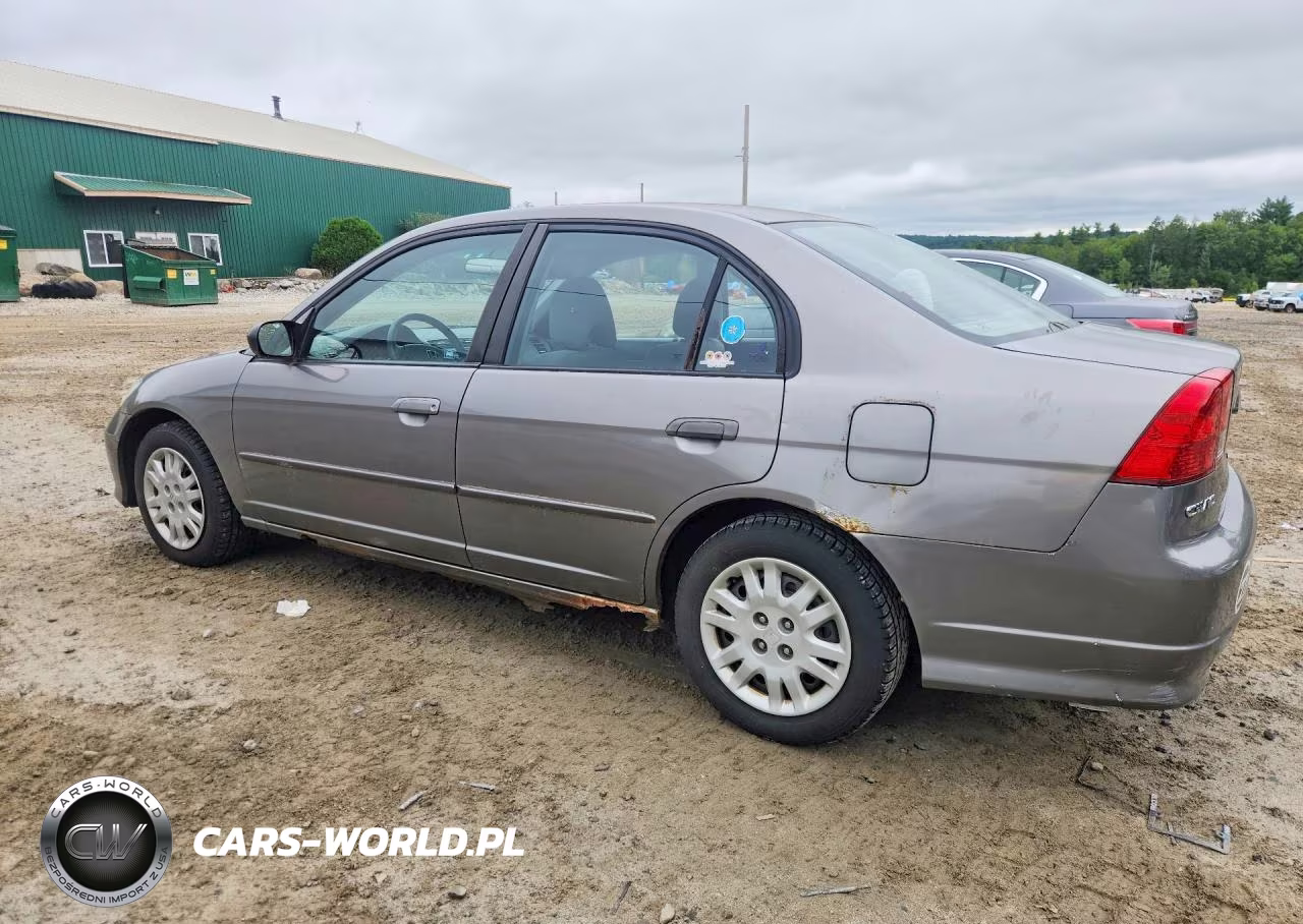 2005 Honda Civic Lx VIN:2HGES165X5H630489 - 2