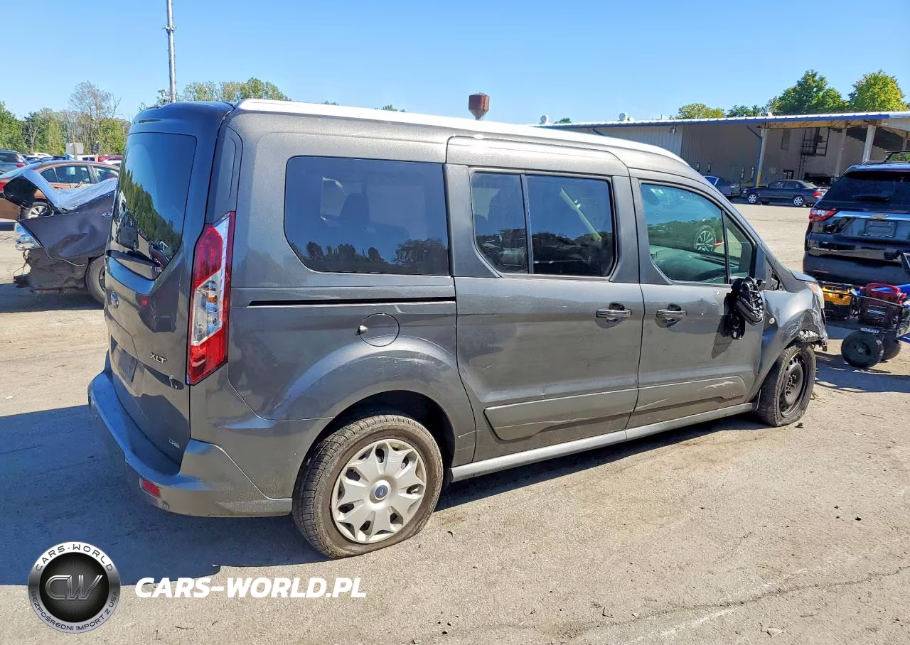 2018 Ford Transit Connect Xlt VIN:NM0GE9F72J1369315 - 3
