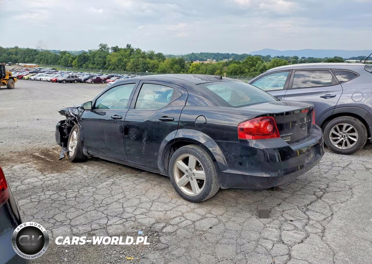 2013 Dodge Avenger Se VIN:1C3CDZAB0DN552035 - 2