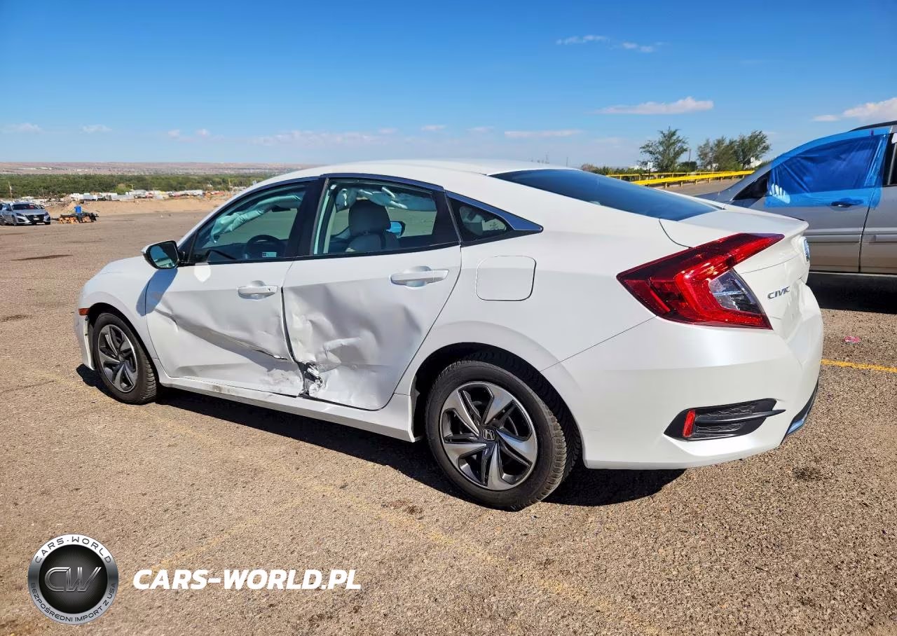 2019 Honda Civic Lx VIN:19XFC2F63KE046215 - 2