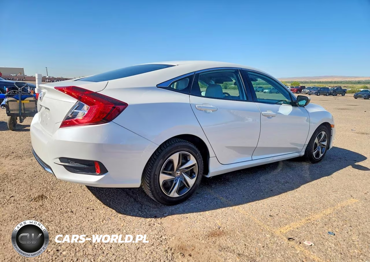 2019 Honda Civic Lx VIN:19XFC2F63KE046215 - 3