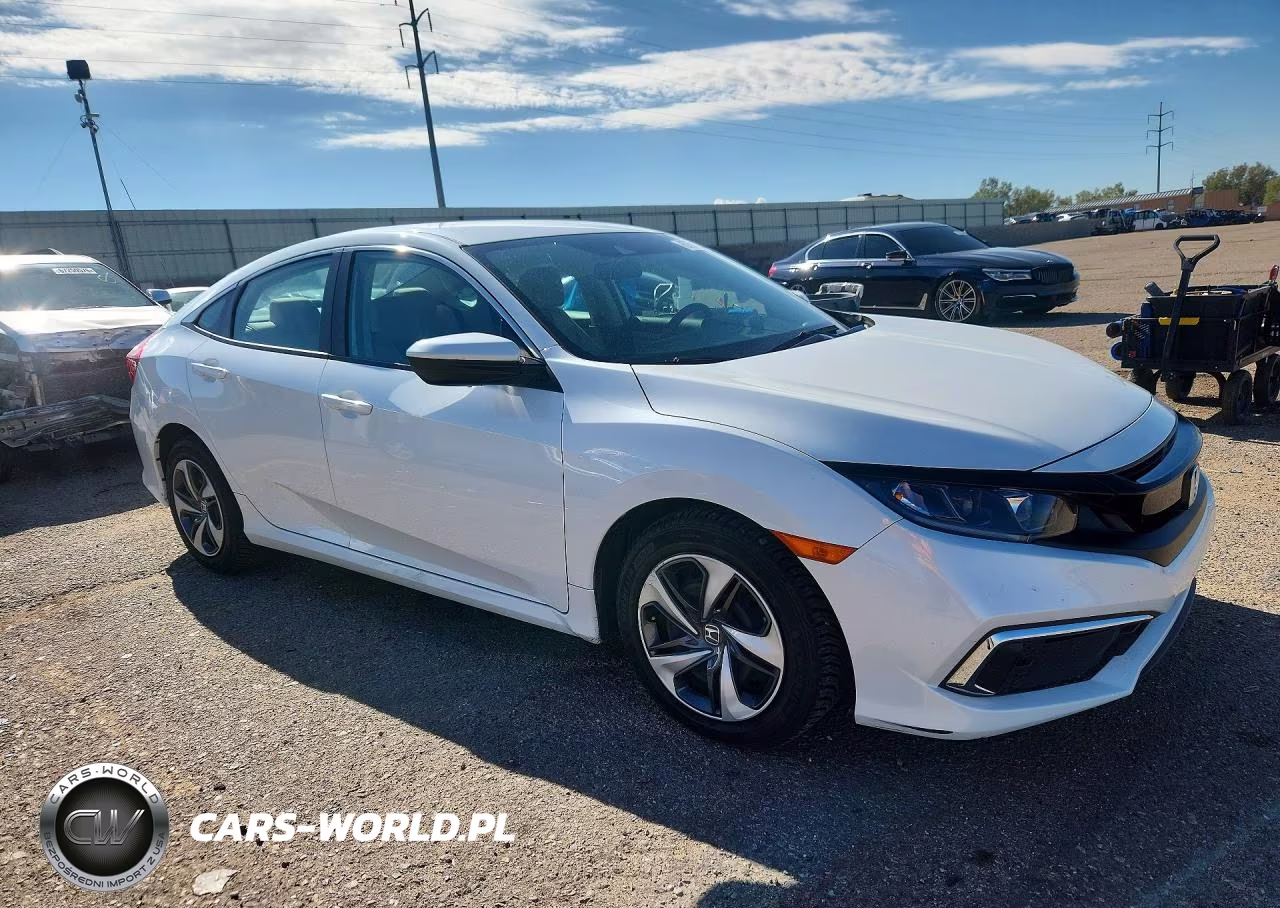 2019 Honda Civic Lx VIN:19XFC2F63KE046215 - 4
