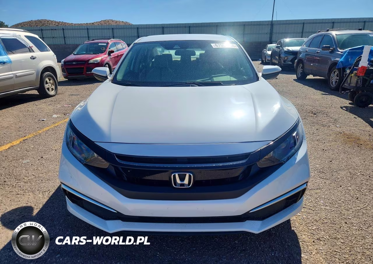2019 Honda Civic Lx VIN:19XFC2F63KE046215 - 5