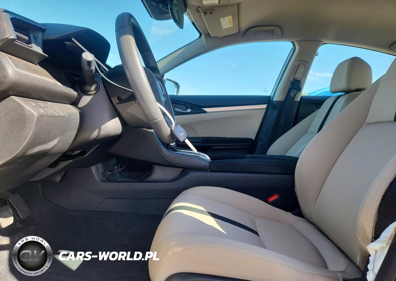2019 Honda Civic Lx VIN:19XFC2F63KE046215 - 7