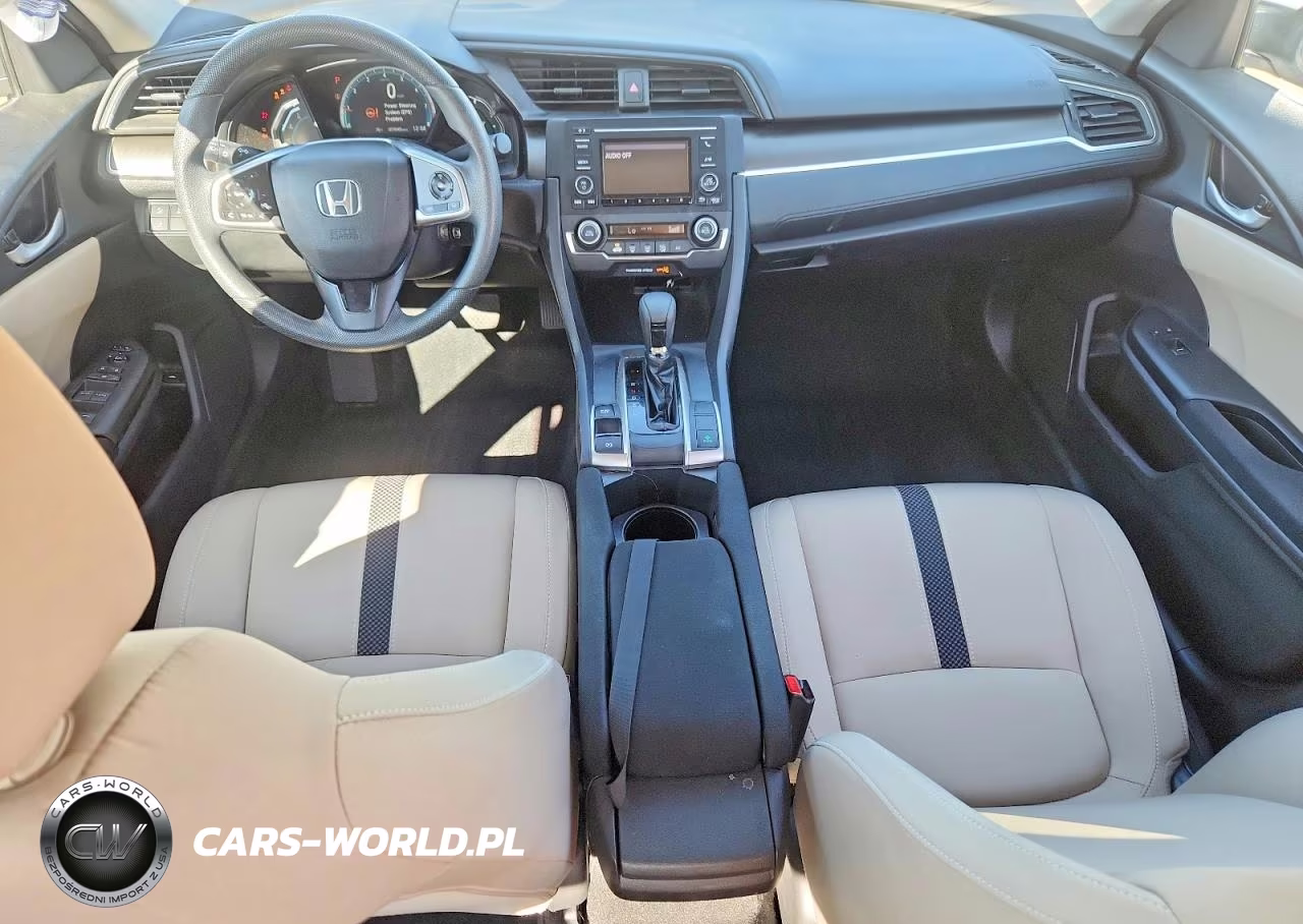 2019 Honda Civic Lx VIN:19XFC2F63KE046215 - 8