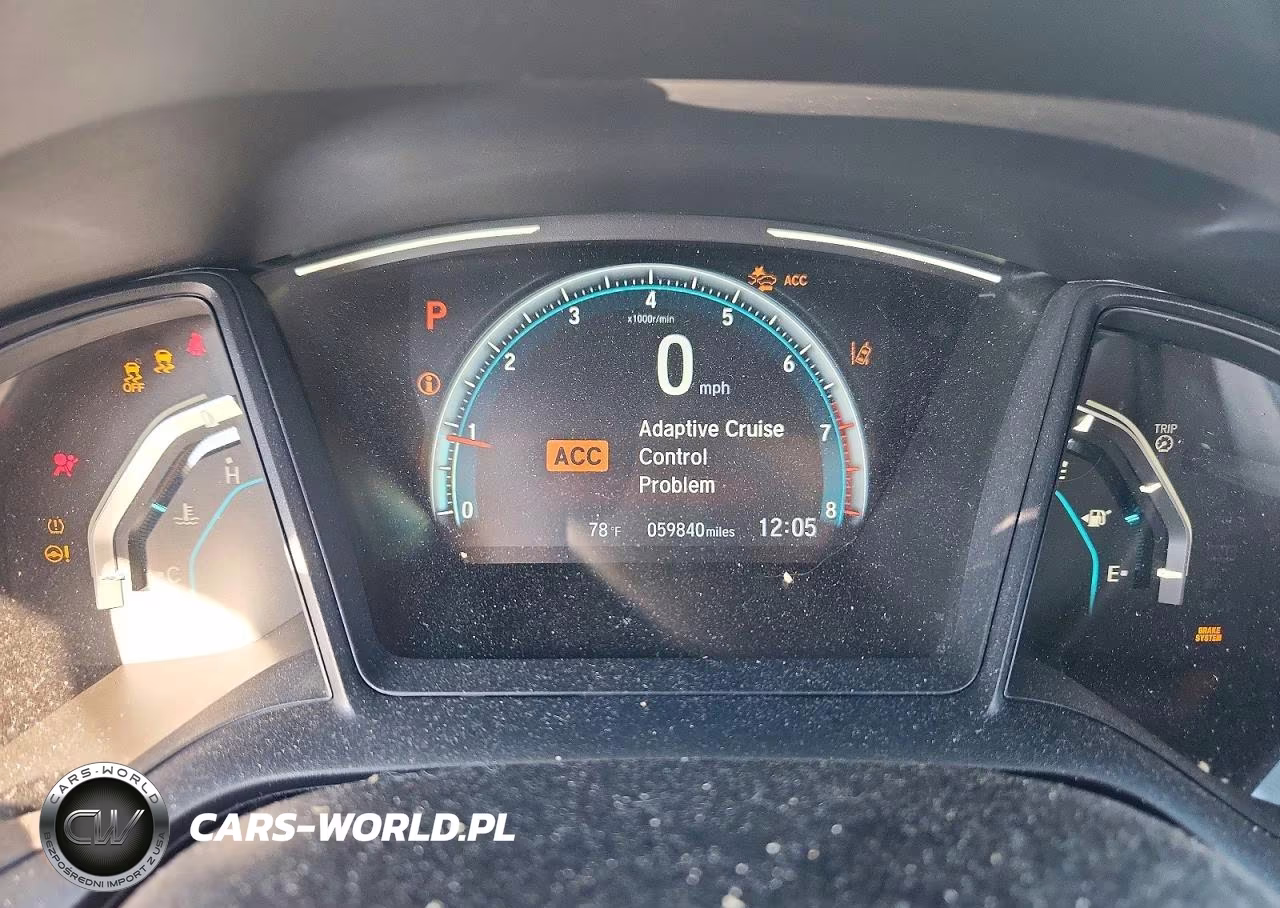 2019 Honda Civic Lx VIN:19XFC2F63KE046215 - 9