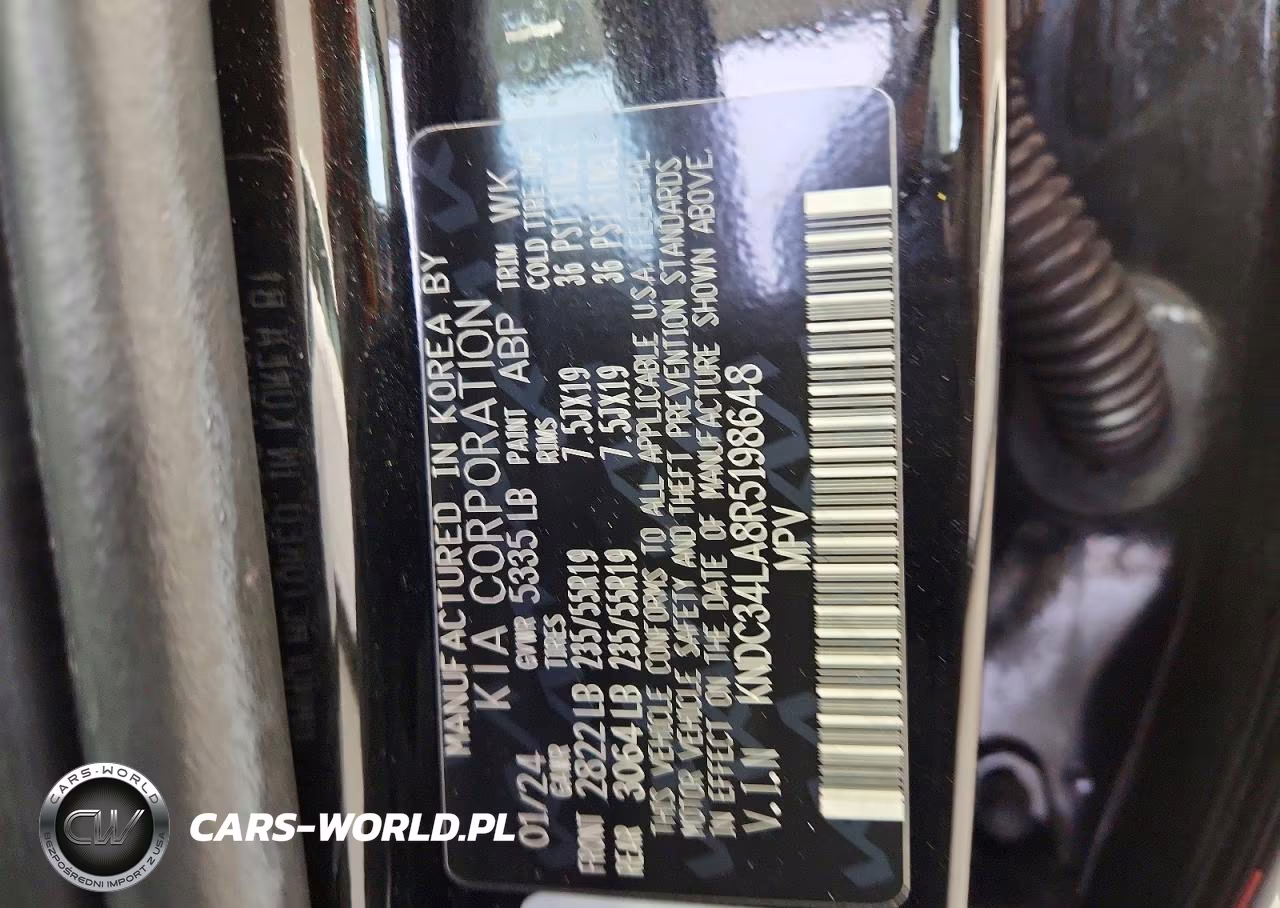 2024 Kia Ev6 Wind VIN:KNDC34LA8R5198648 - 13