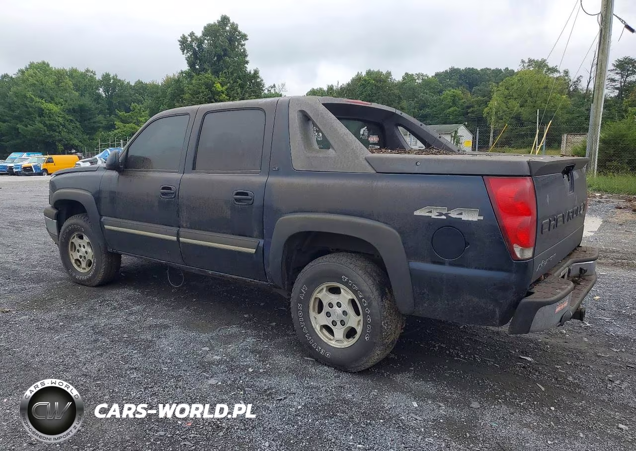 2005 Chevrolet Avalanche K1500 VIN:3GNEK12Z85G187788 - 2