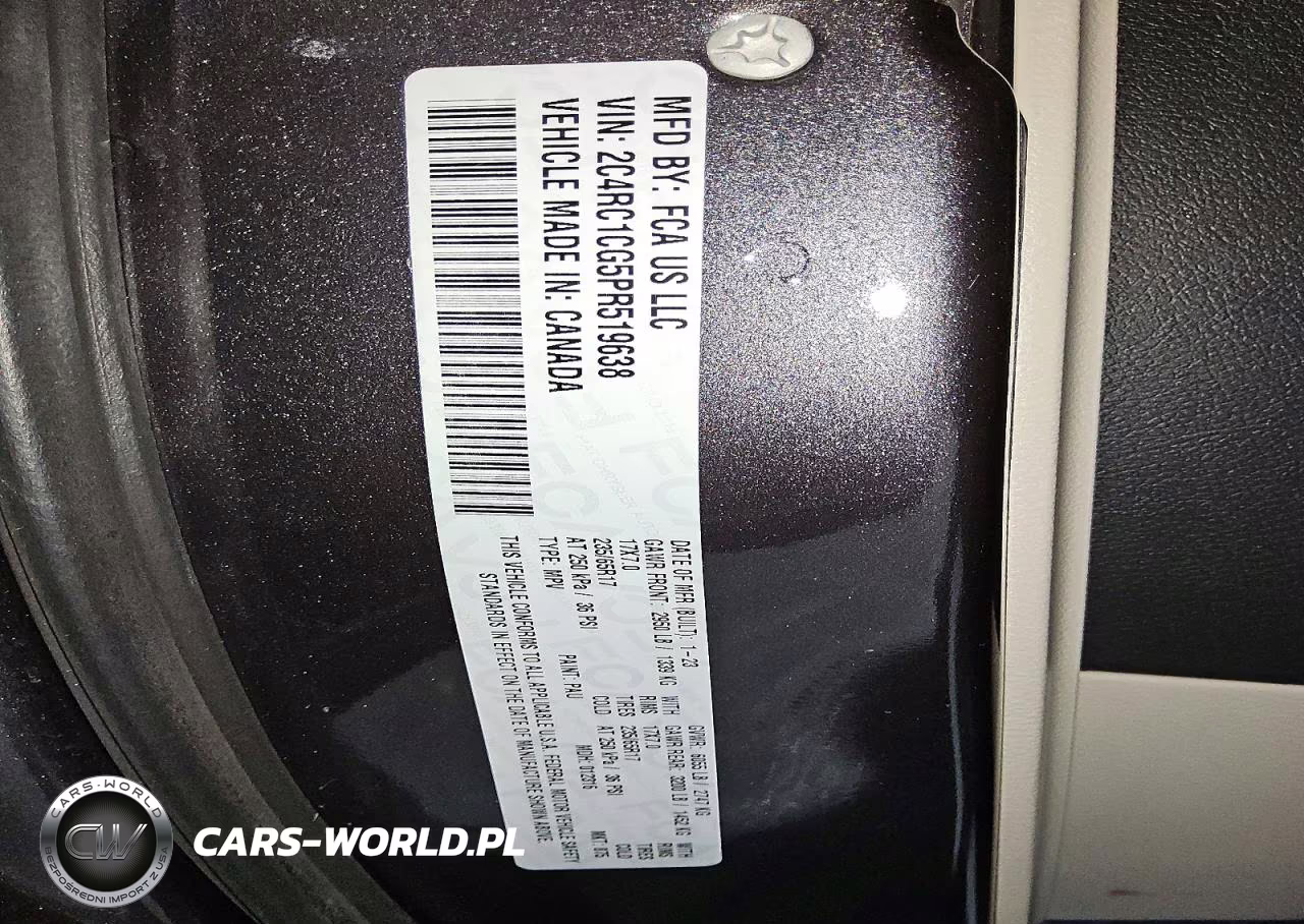 2023 Chrysler Voyager Lx VIN:2C4RC1CG5PR519638 - 13