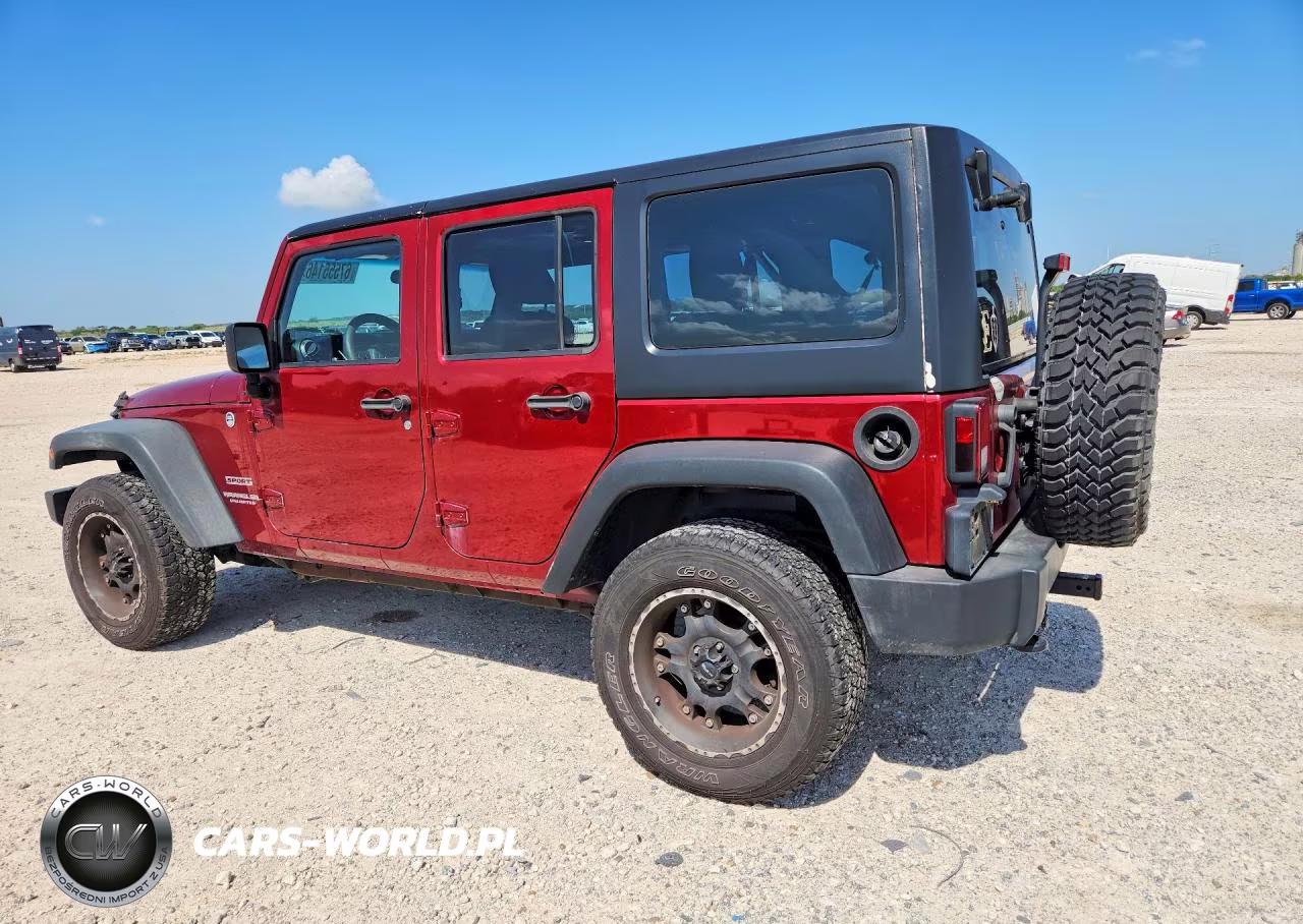 2012 Jeep Wrangler Unlimited Sport VIN:1C4BJWDG1CL136754 - 2