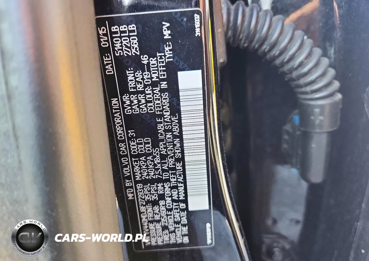 2015 Volvo Xc60 T5 VIN:YV440MDJ8F2729319 - 13