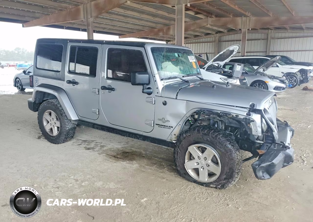 2014 Jeep Wrangler Unlimited Sport VIN:1C4BJWDG9EL206424 - 4