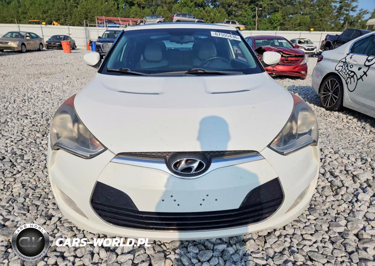 2012 Hyundai Veloster Base VIN:KMHTC6AD1CU048236 - 5