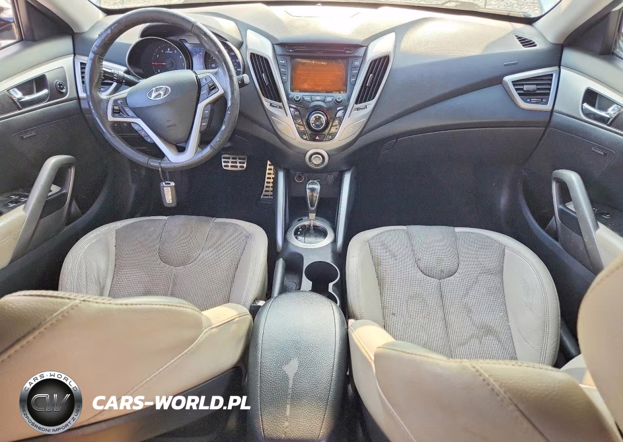 2012 Hyundai Veloster Base VIN:KMHTC6AD1CU048236 - 8