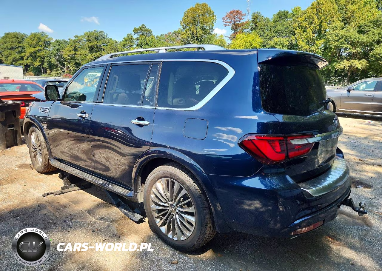2019 Infiniti Qx80 Luxe VIN:JN8AZ2NDXK9850366 - 2