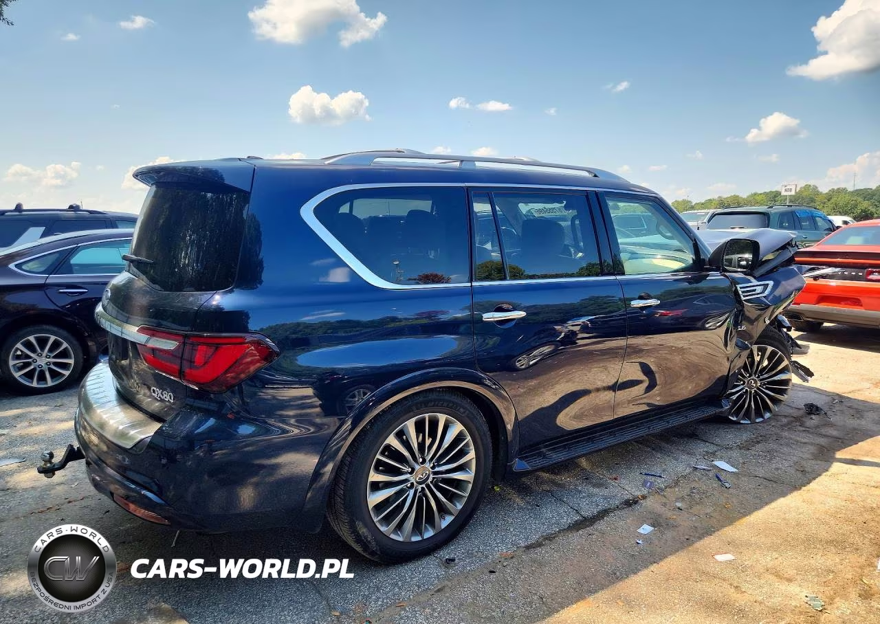 2019 Infiniti Qx80 Luxe VIN:JN8AZ2NDXK9850366 - 3