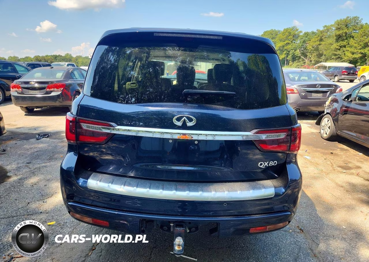 2019 Infiniti Qx80 Luxe VIN:JN8AZ2NDXK9850366 - 6