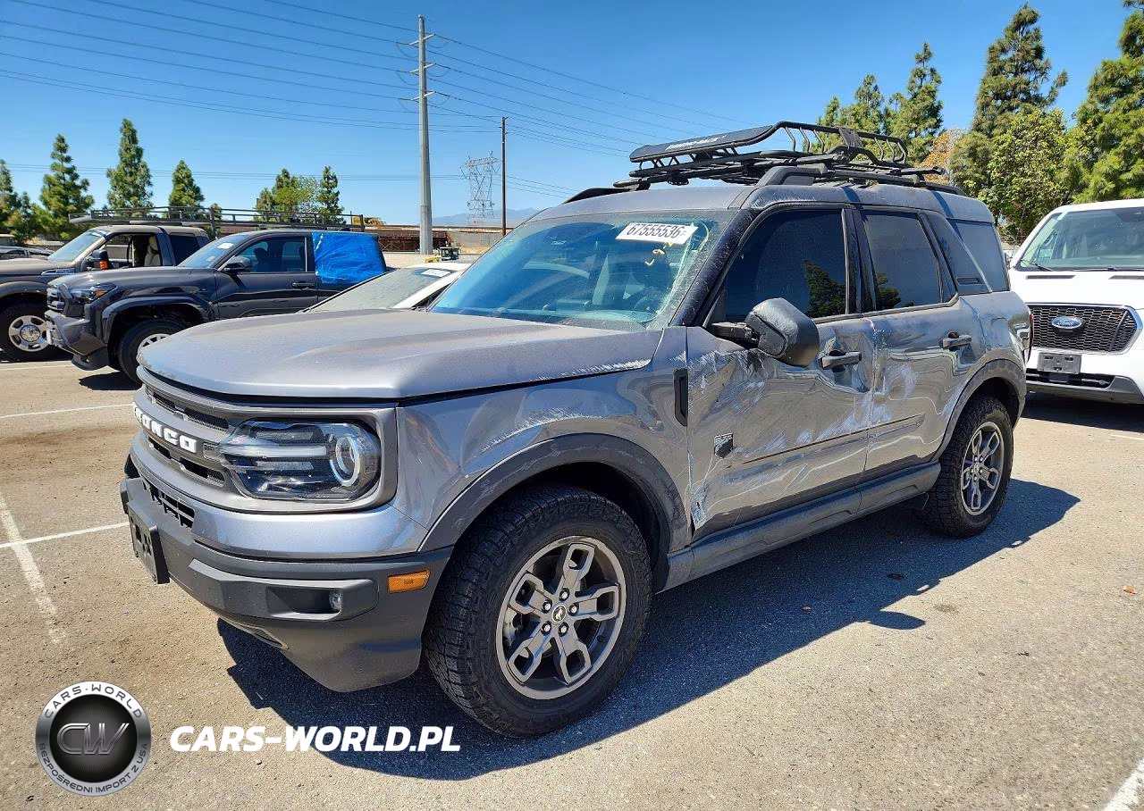 2021 Ford Bronco Sport Big Bend VIN:3FMCR9B66MRA09120 - 1