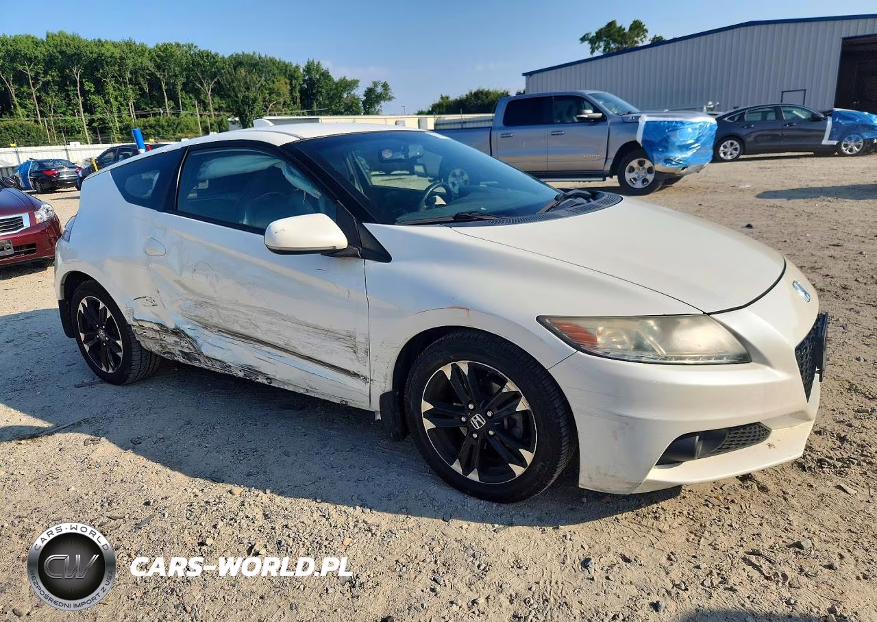 2014 Honda Cr-Z Ex VIN:JHMZF1D66ES000766 - 4